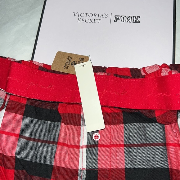 (L) Victoria’s Secret Plaid Flannel Pajama Shorts - Picture 5 of 13